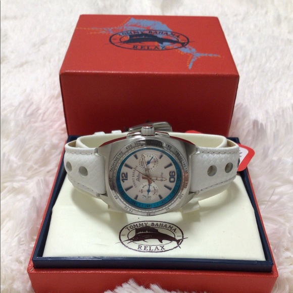 NWT Ladies Tommy Bahama White Watch main image 5